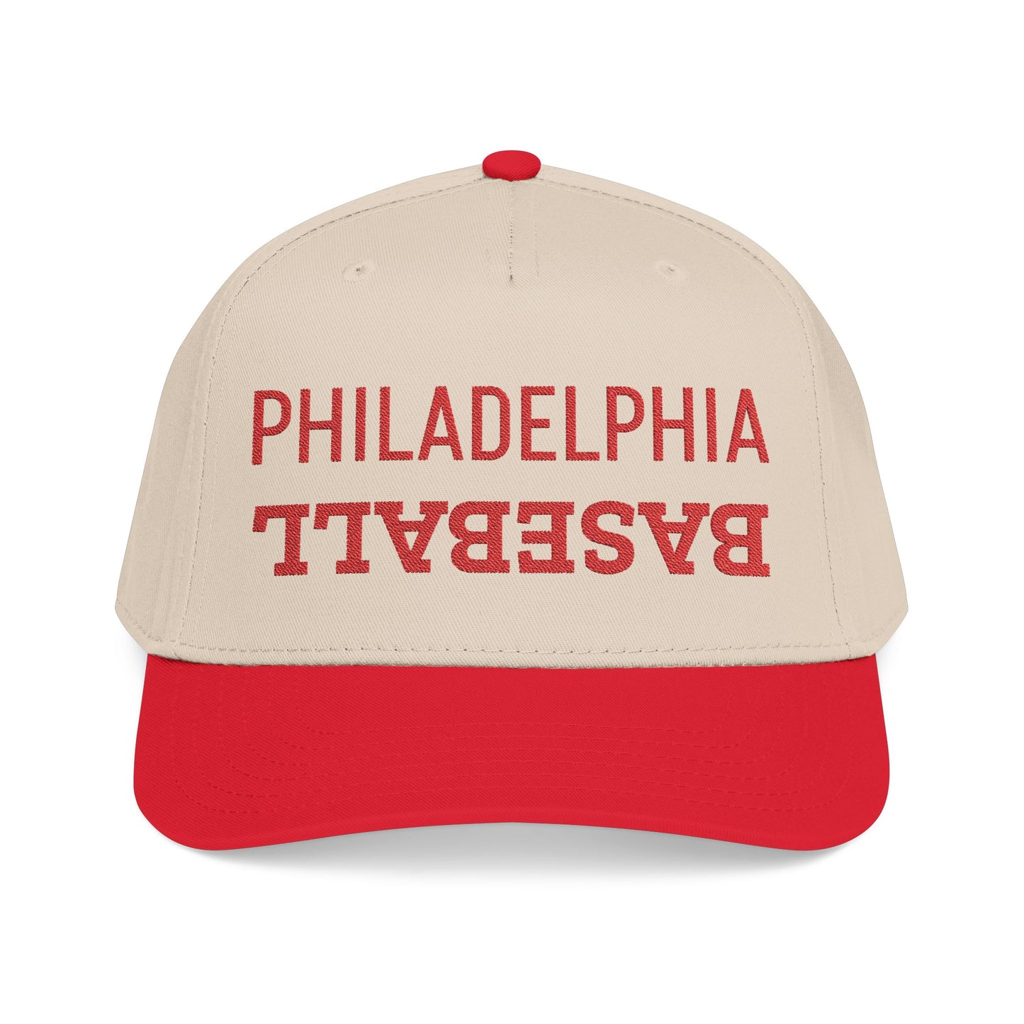Embroidered Philadelphia Baseball Hat, Mid Profile Baseball Cap, Sports Gifts