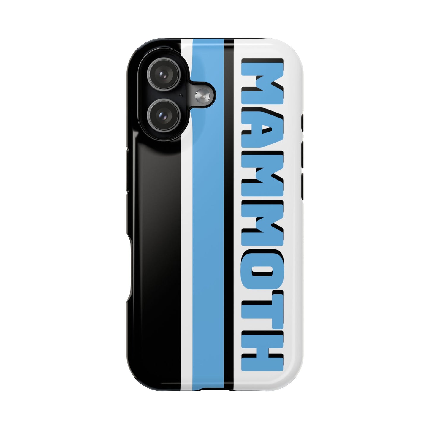 Mammoth Phone Case, Magnetic Phone Case, Retro Phone Case, Hockey Case for iPhone or Samsung, Hockey Gifts