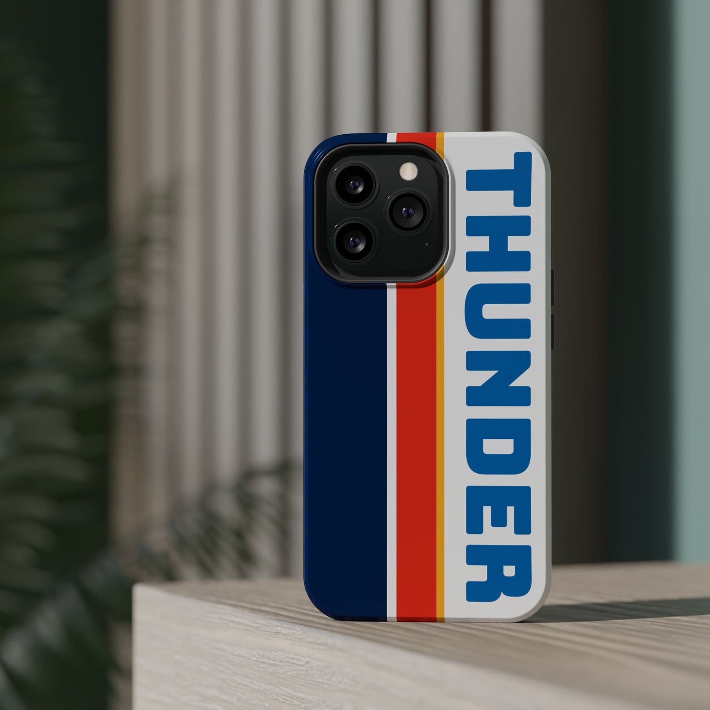 Thunder Phone Case, Magnetic Phone Case, Retro Phone Case, Basketball Gifts