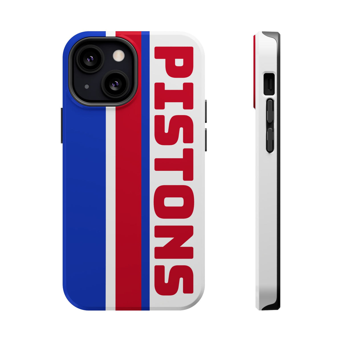 Pistons Phone Case, Magnetic Phone Case, Retro Phone Case, Basketball Gifts
