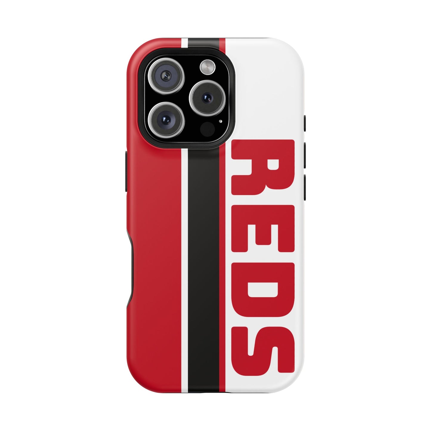Reds Phone Case, Magnetic Phone Case, Retro Phone Case, Baseball Case for iPhone or Samsung, Reds Baseball Case