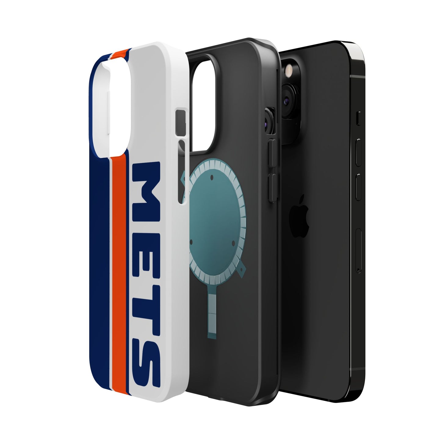 Mets Phone Case, Magnetic Phone Case, Retro Phone Case, Baseball Case for iPhone or Samsung
