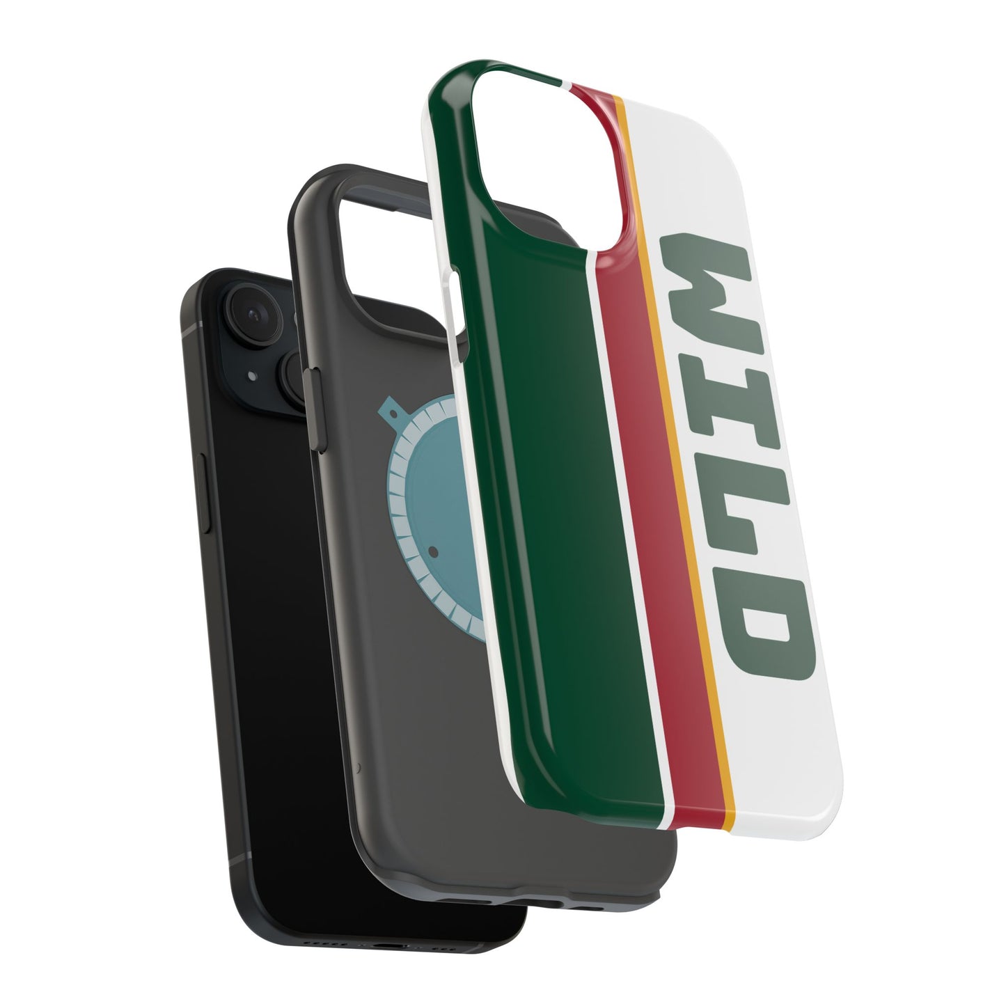Wild Phone Case, Magnetic Phone Case, Retro Phone Case, Hockey Gifts
