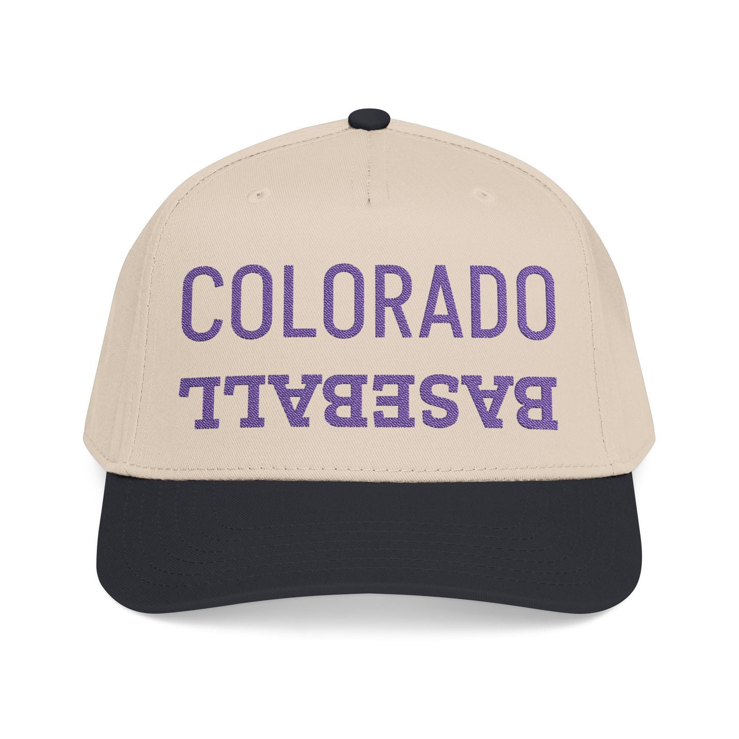 Embroidered Colorado Baseball Hat, Mid Profile Baseball Cap, Sports Gifts