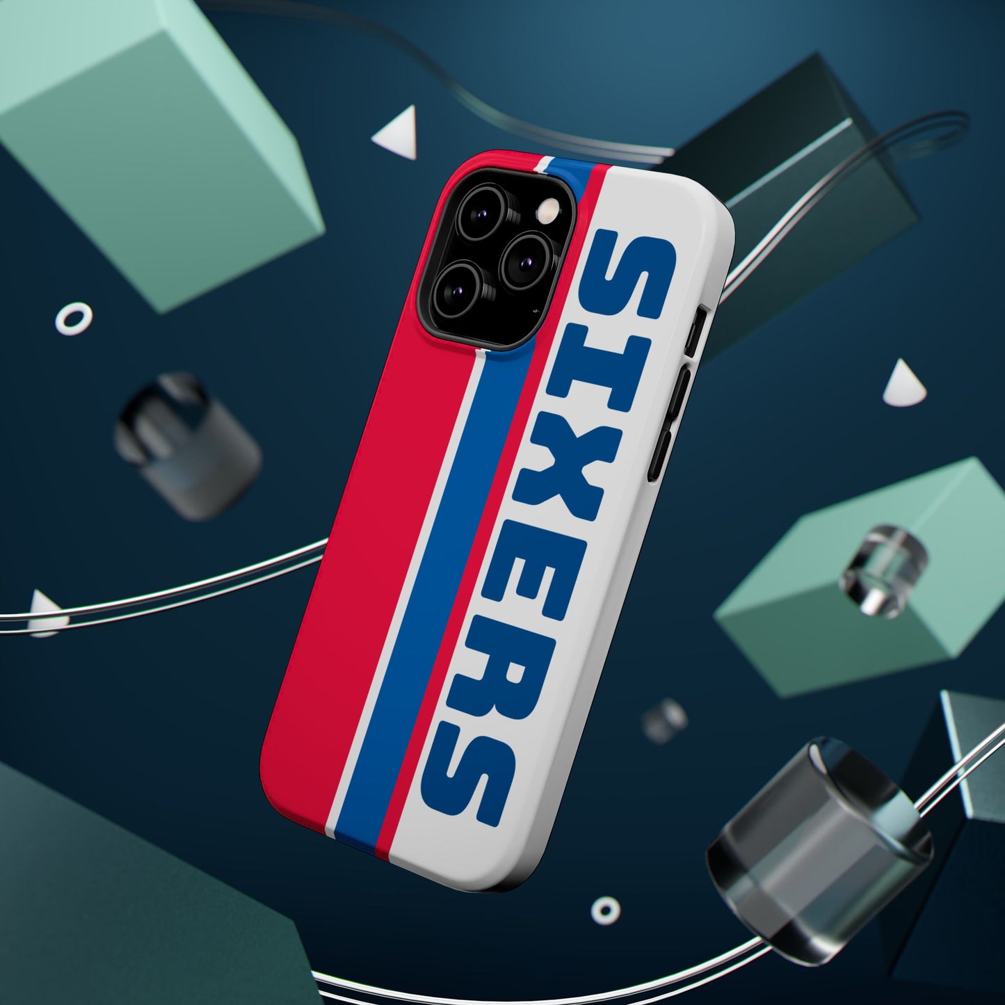 Sixers Phone Case, Magnetic Phone Case, Retro Phone Case, Matte/Glossy Phone Case