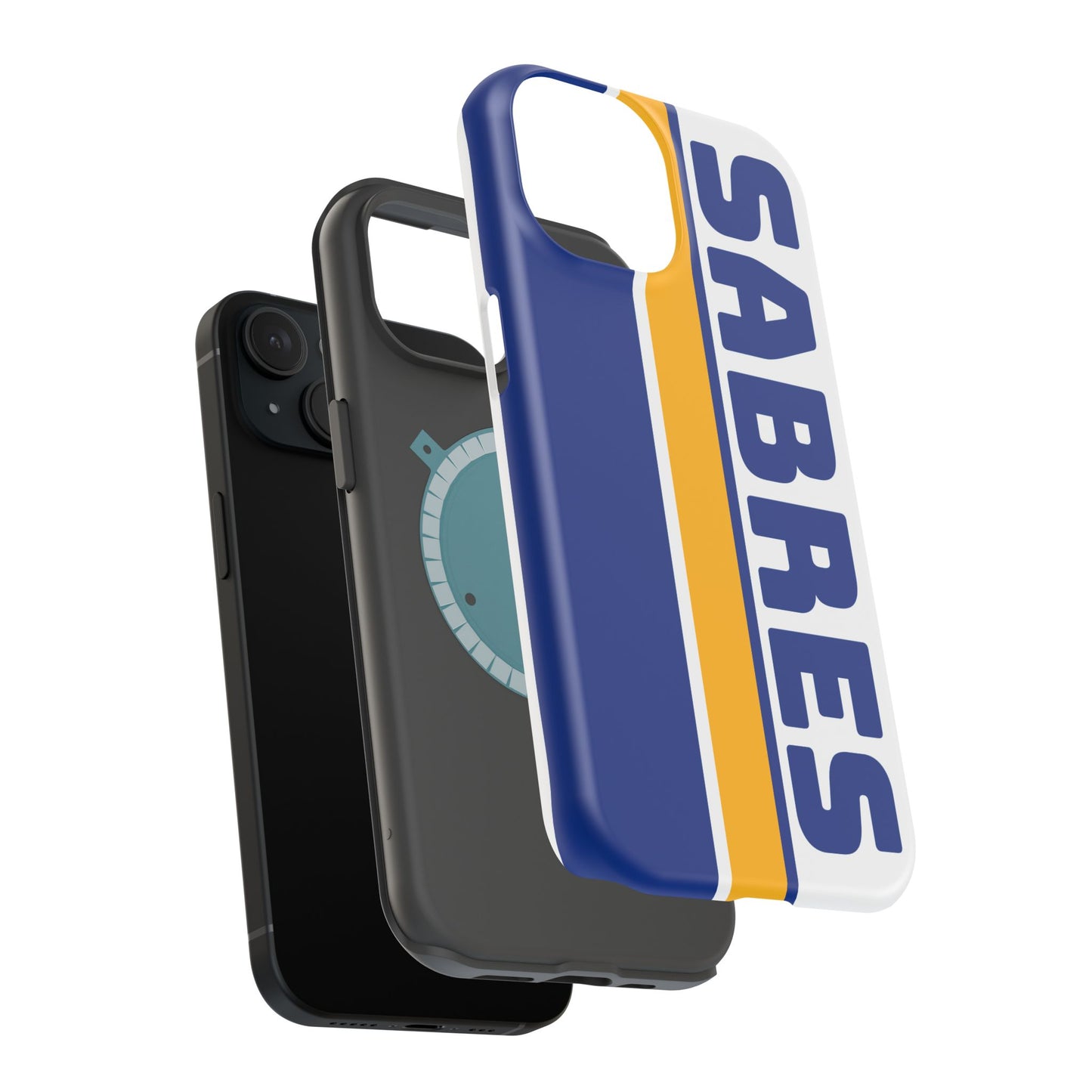Sabres Phone Case, Magnetic Phone Case, Retro Phone Case, Matte/Glossy Phone Case, Hockey Gifts