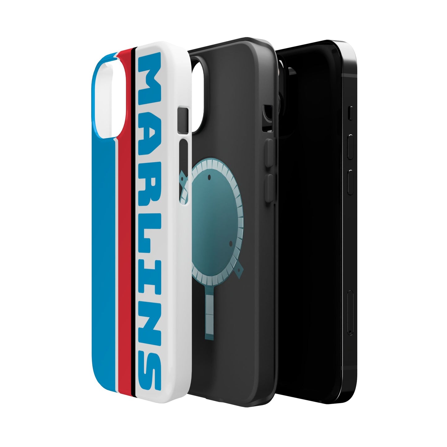 Marlins Phone Case, Magnetic Phone Case, Retro Phone Case, Baseball iPhone or Samsung Case