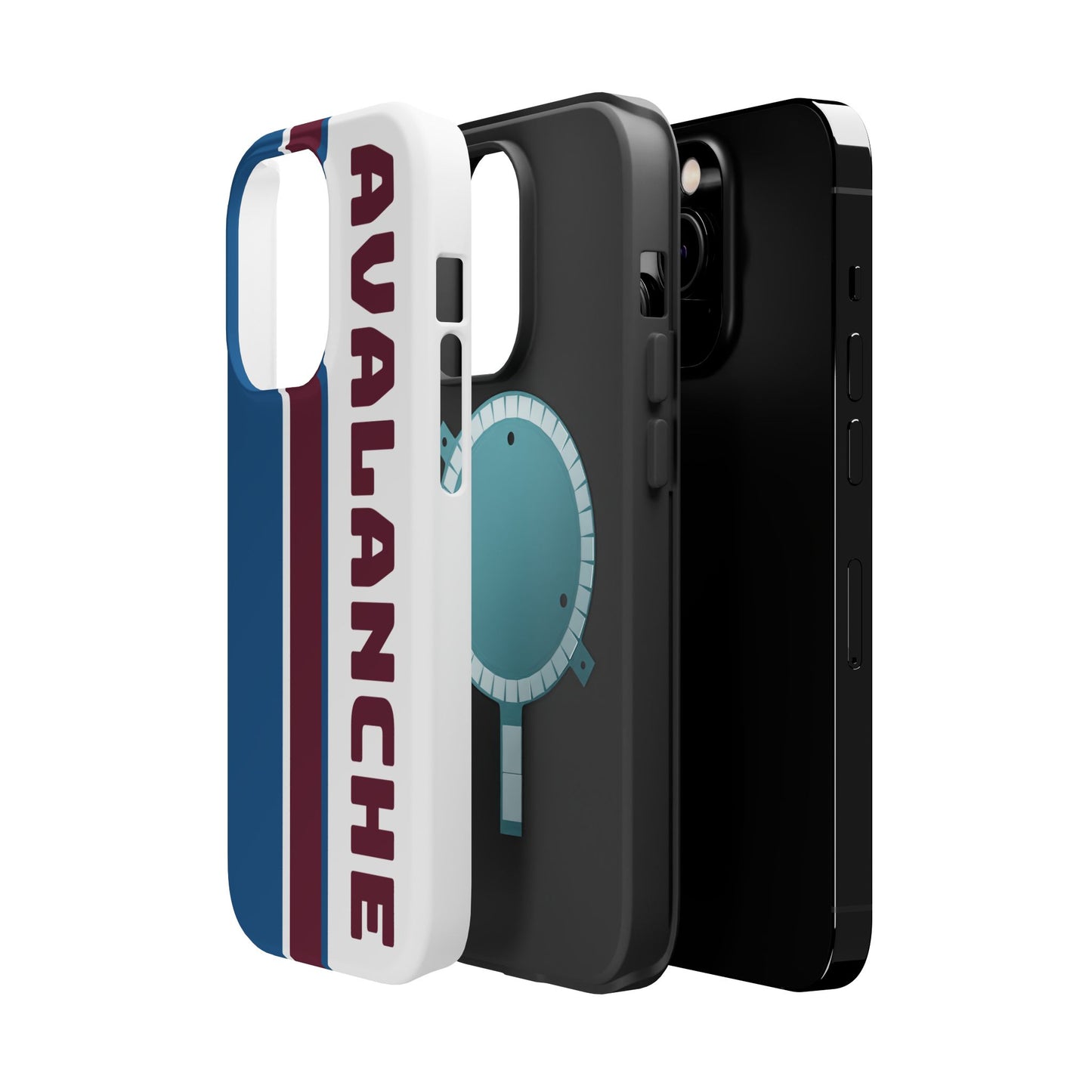 Avalanche Phone Case, Magnetic Phone Case, Retro Phone Case, Matte/Glossy Phone Case, Hockey Gifts