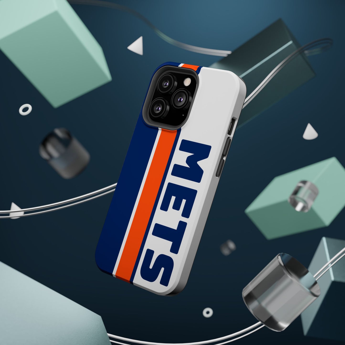 Mets Phone Case, Magnetic Phone Case, Retro Phone Case, Baseball Case for iPhone or Samsung