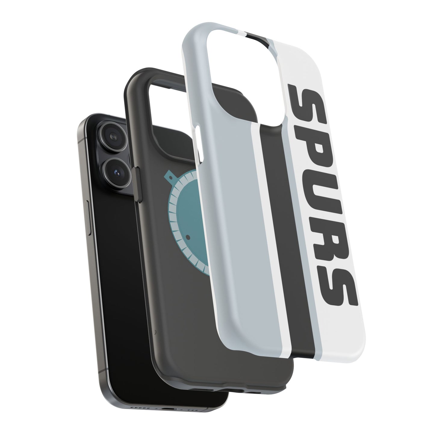 Spurs Phone Case, Magnetic Phone Case, Retro Phone Case, Basketball Gifts