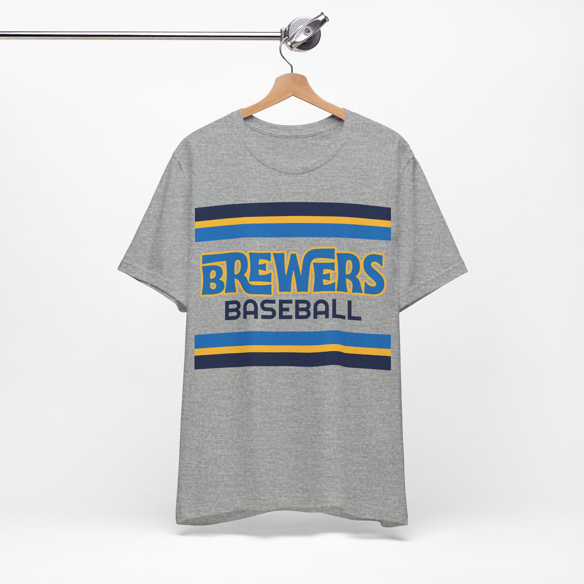 Retro Brewers Shirt, Vintage Striped Brewers T-Shirt