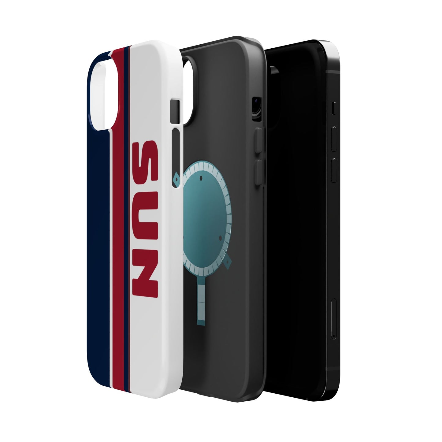Sun Phone Case, Magnetic Phone Case, Retro Phone Case, Matte/Glossy Phone Case