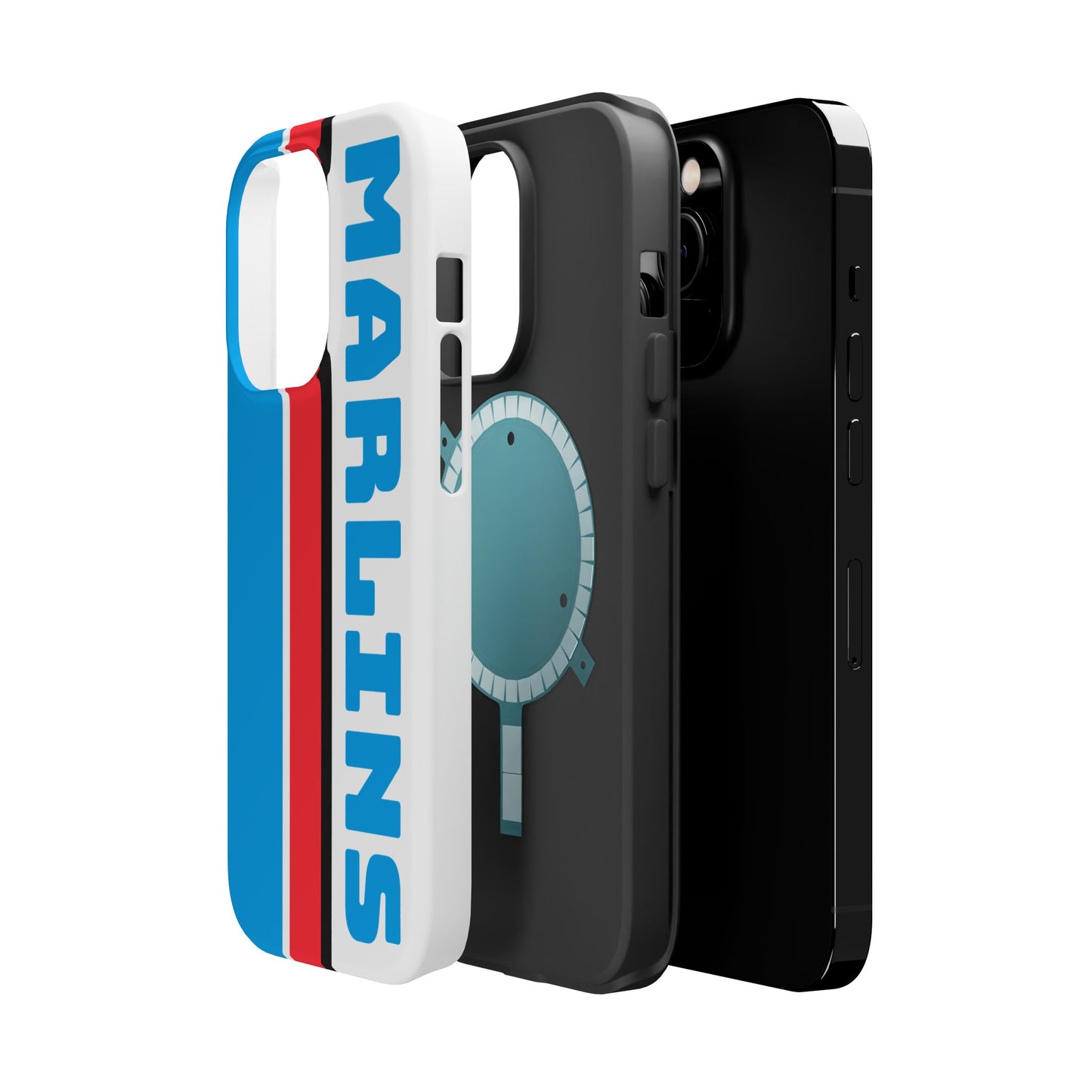 Marlins Phone Case, Magnetic Phone Case, Retro Phone Case, Baseball iPhone or Samsung Case