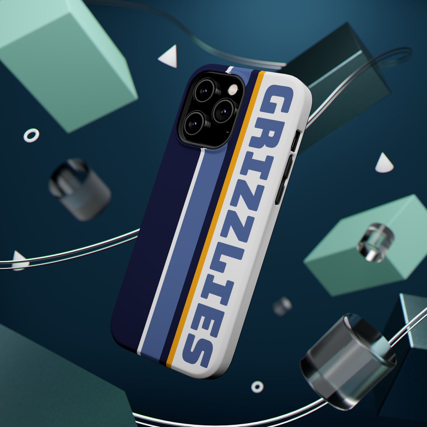 Grizzlies Phone Case, Magnetic Phone Case, Retro Phone Case