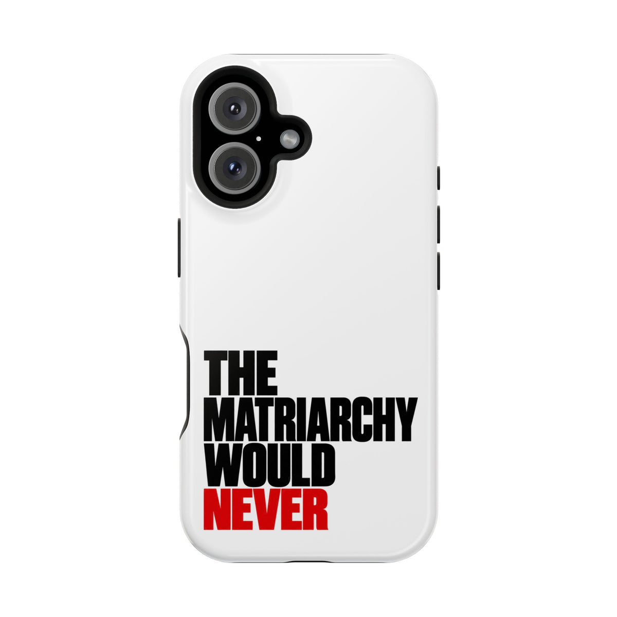 The Matriarchy Would Never Phone Case | Feminist Phone Case