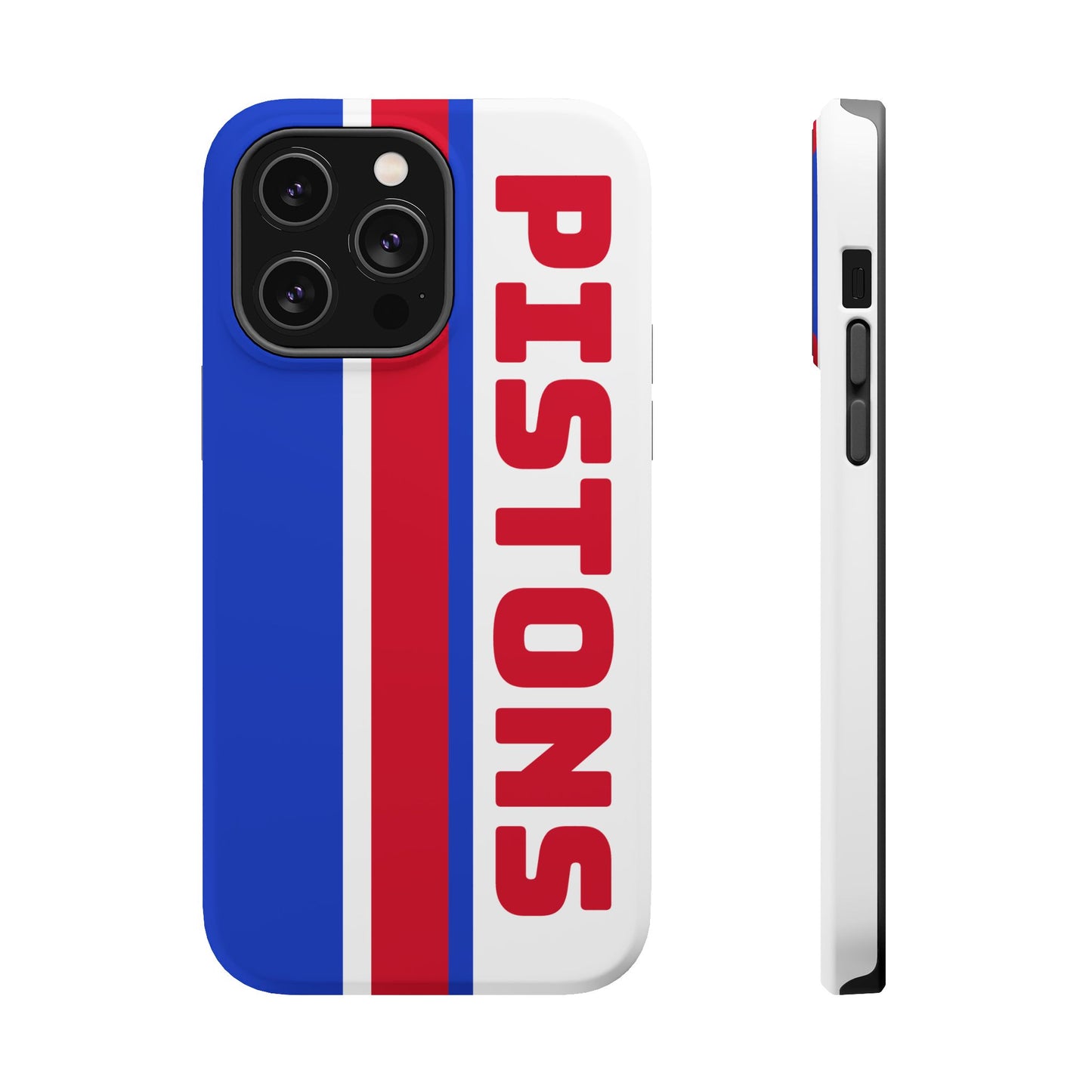 Pistons Phone Case, Magnetic Phone Case, Retro Phone Case, Basketball Gifts