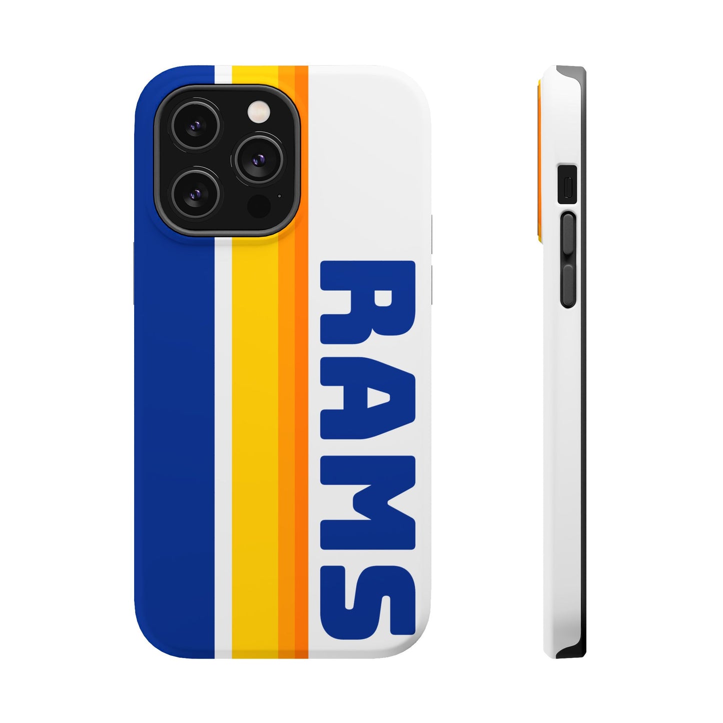 Rams Phone Case, Magnetic Phone Case, Retro Phone Case, Football Case for iPhone or Samsung