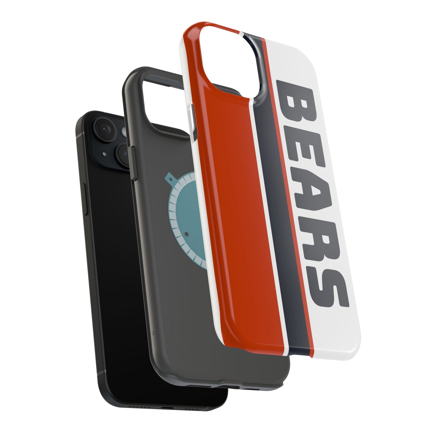 Bears Phone Case, Magnetic Phone Case, Retro Phone Case, Matte/Glossy Phone Case, Football Gifts