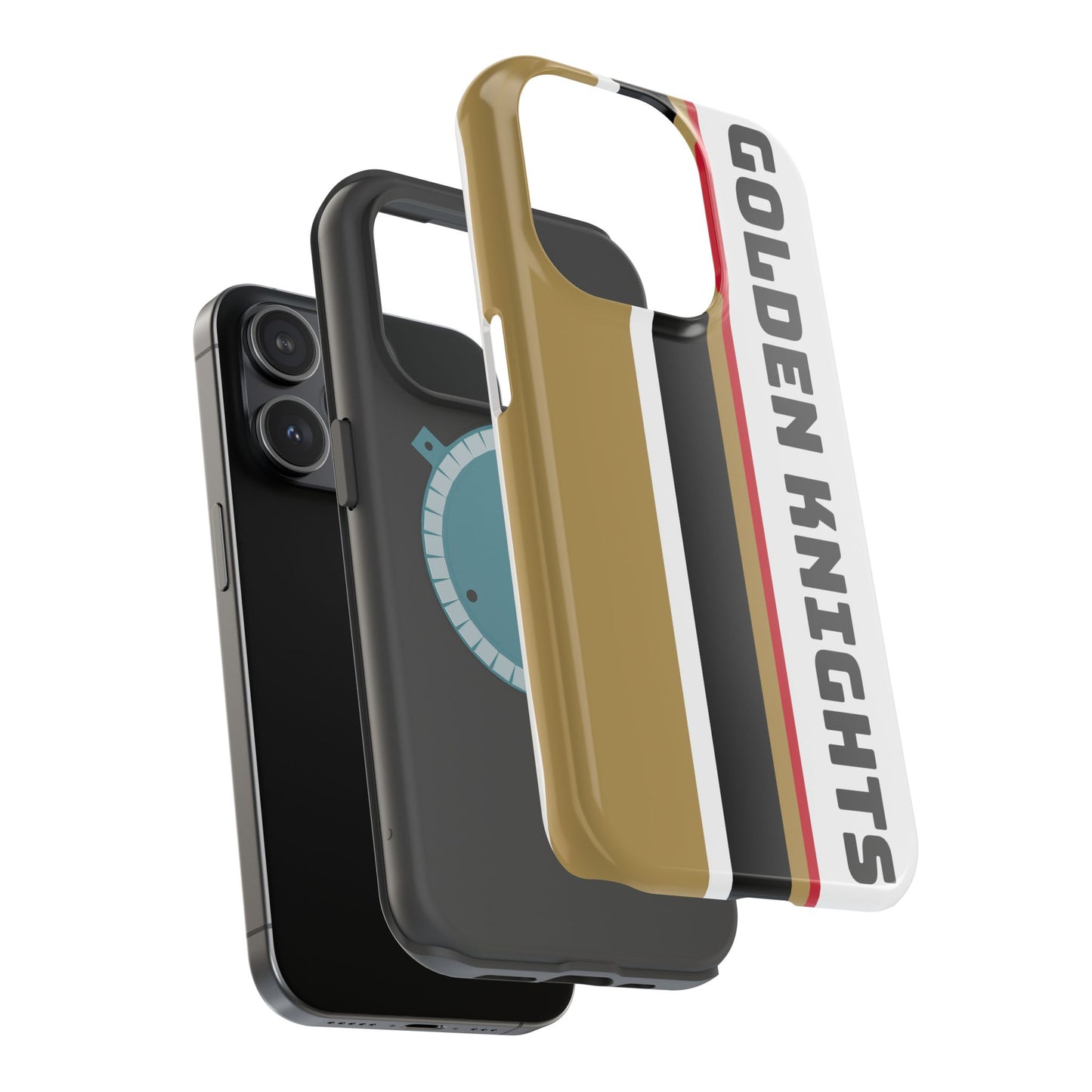 Golden Knights Phone Case, Magnetic Phone Case, Retro Phone Case, Hockey Gifts