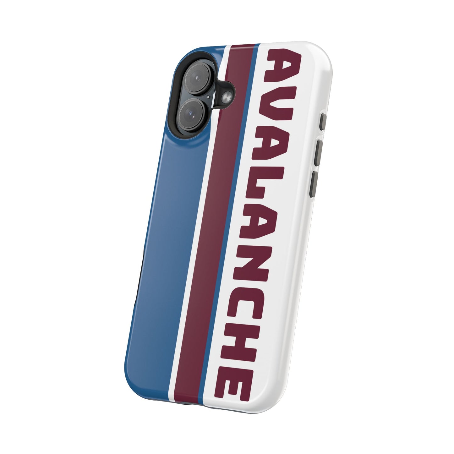 Avalanche Phone Case, Magnetic Phone Case, Retro Phone Case, Matte/Glossy Phone Case, Hockey Gifts