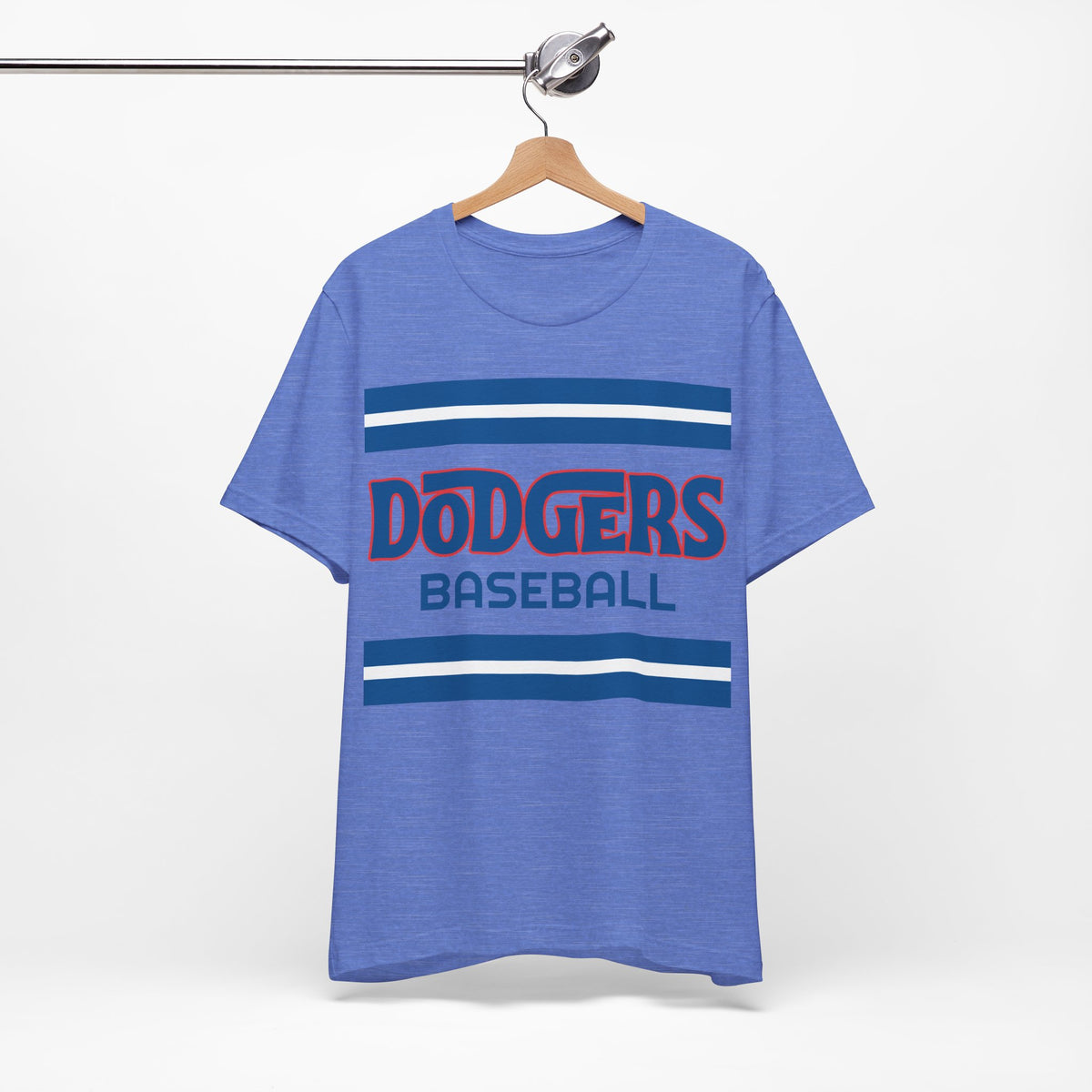 Retro Dodgers Shirt, Vintage Striped Dodgers T-Shirt