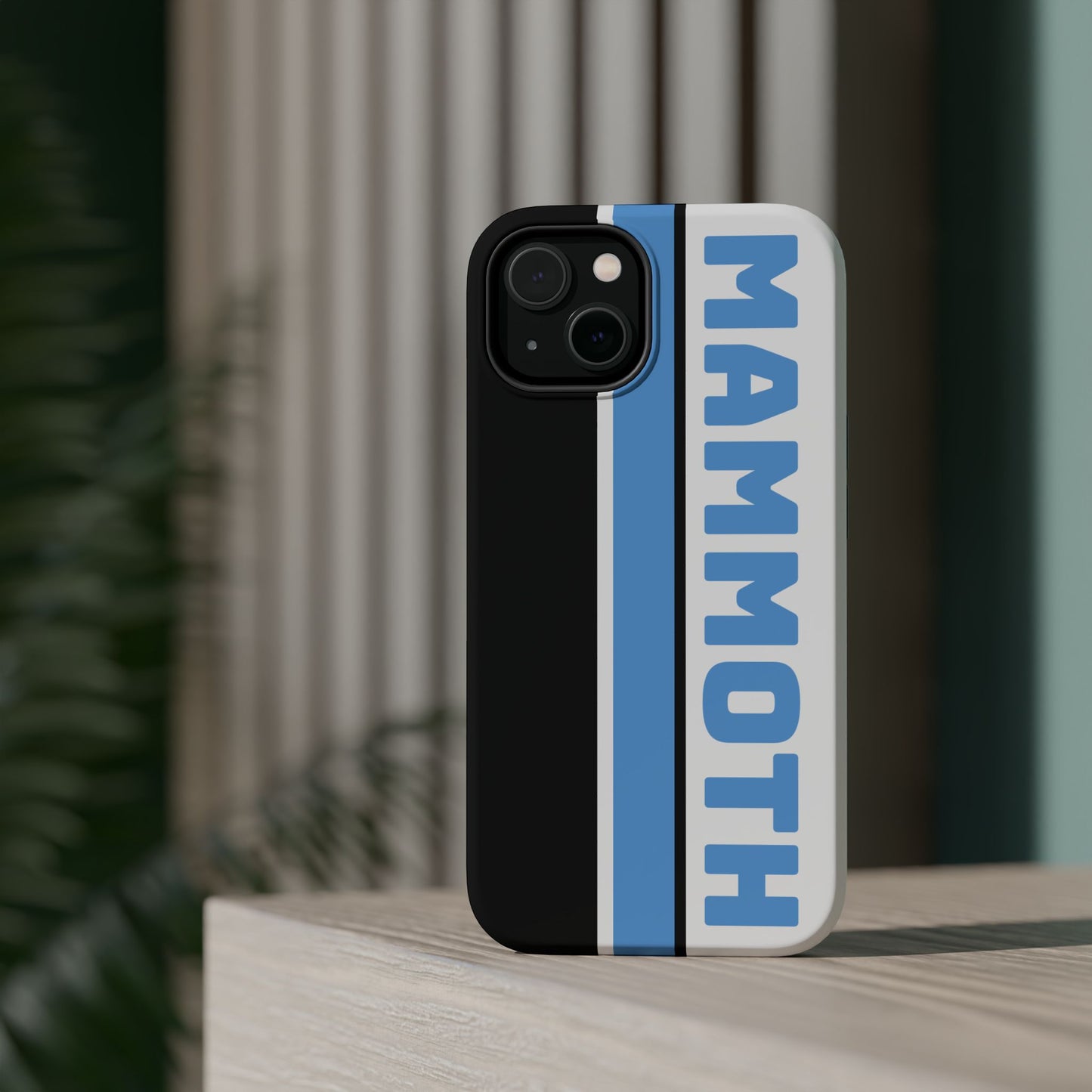 Mammoth Phone Case, Magnetic Phone Case, Retro Phone Case, Hockey Gifts