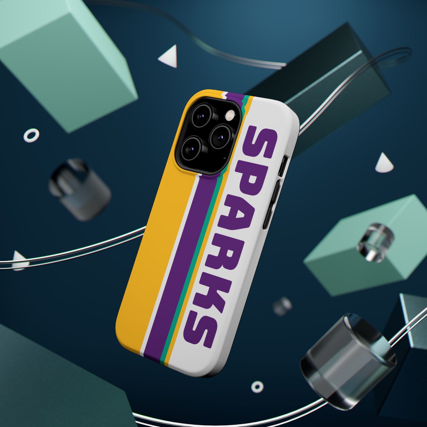 Sparks Phone Case, Magnetic Phone Case, Retro Phone Case, Matte/Glossy Phone Case