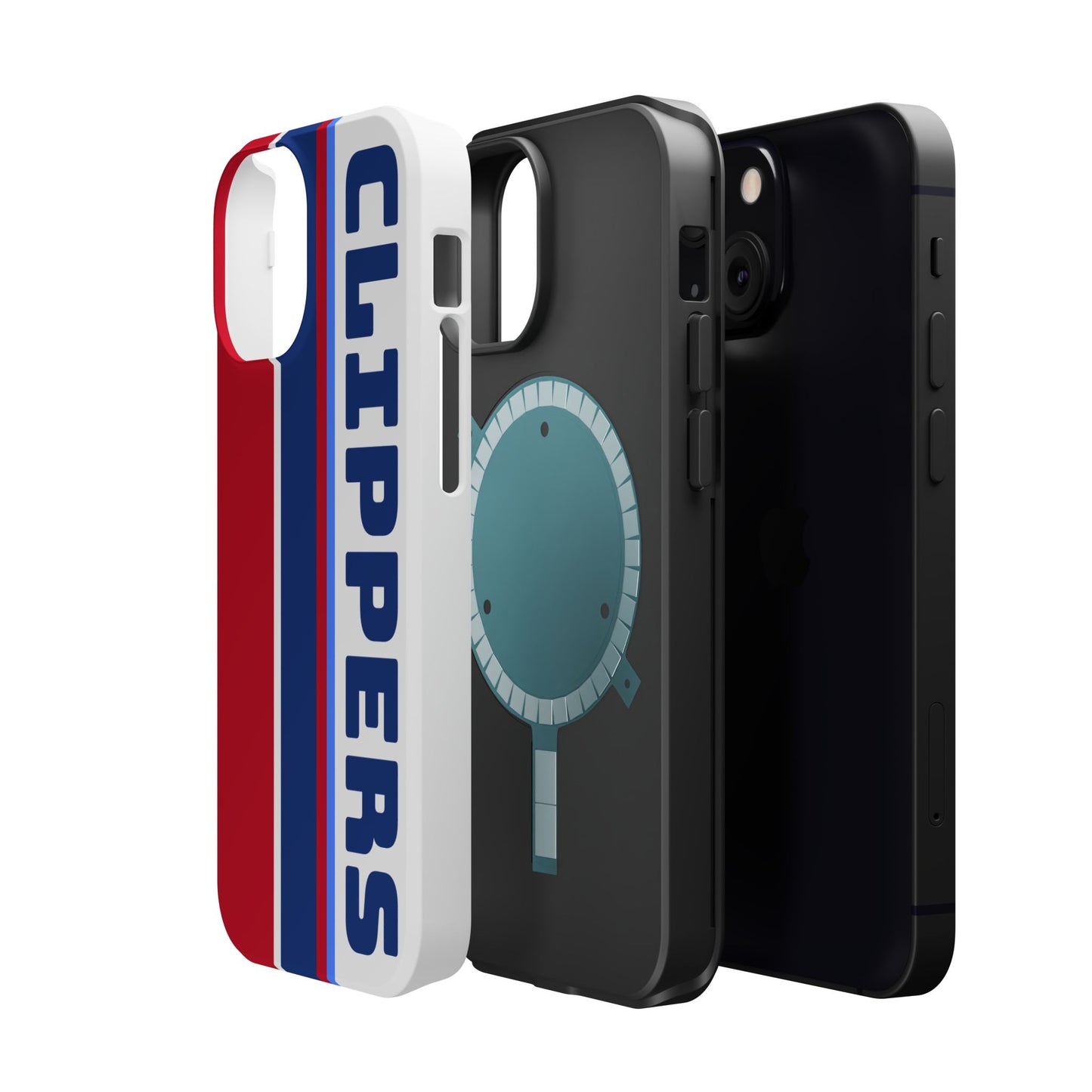 Clippers Phone Case, Magnetic Phone Case, Retro Phone Case