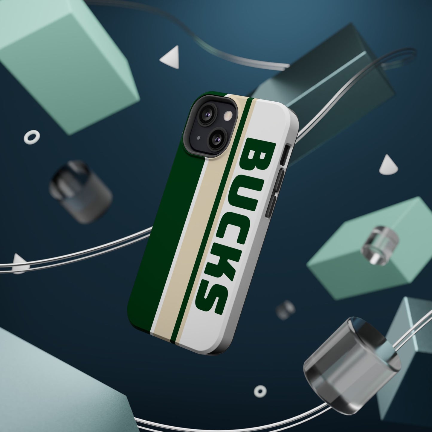 Bucks Phone Case, Magnetic Phone Case, Retro Phone Case