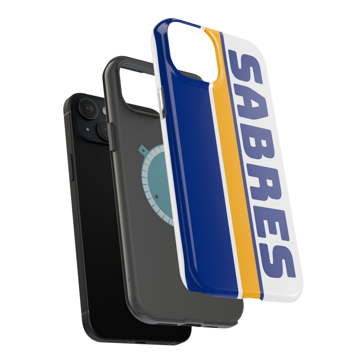 Sabres Phone Case, Magnetic Phone Case, Retro Phone Case, Matte/Glossy Phone Case, Hockey Gifts