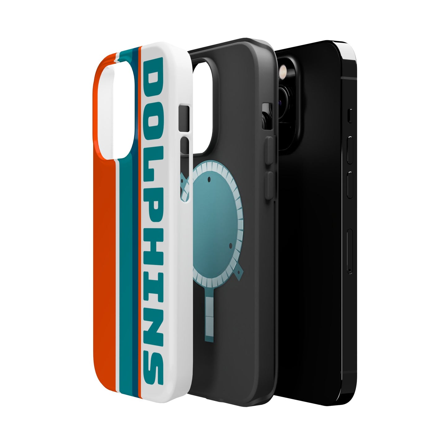 Dolphins Phone Case, Magnetic Phone Case, Retro Phone Case, Matte/Glossy Phone Case