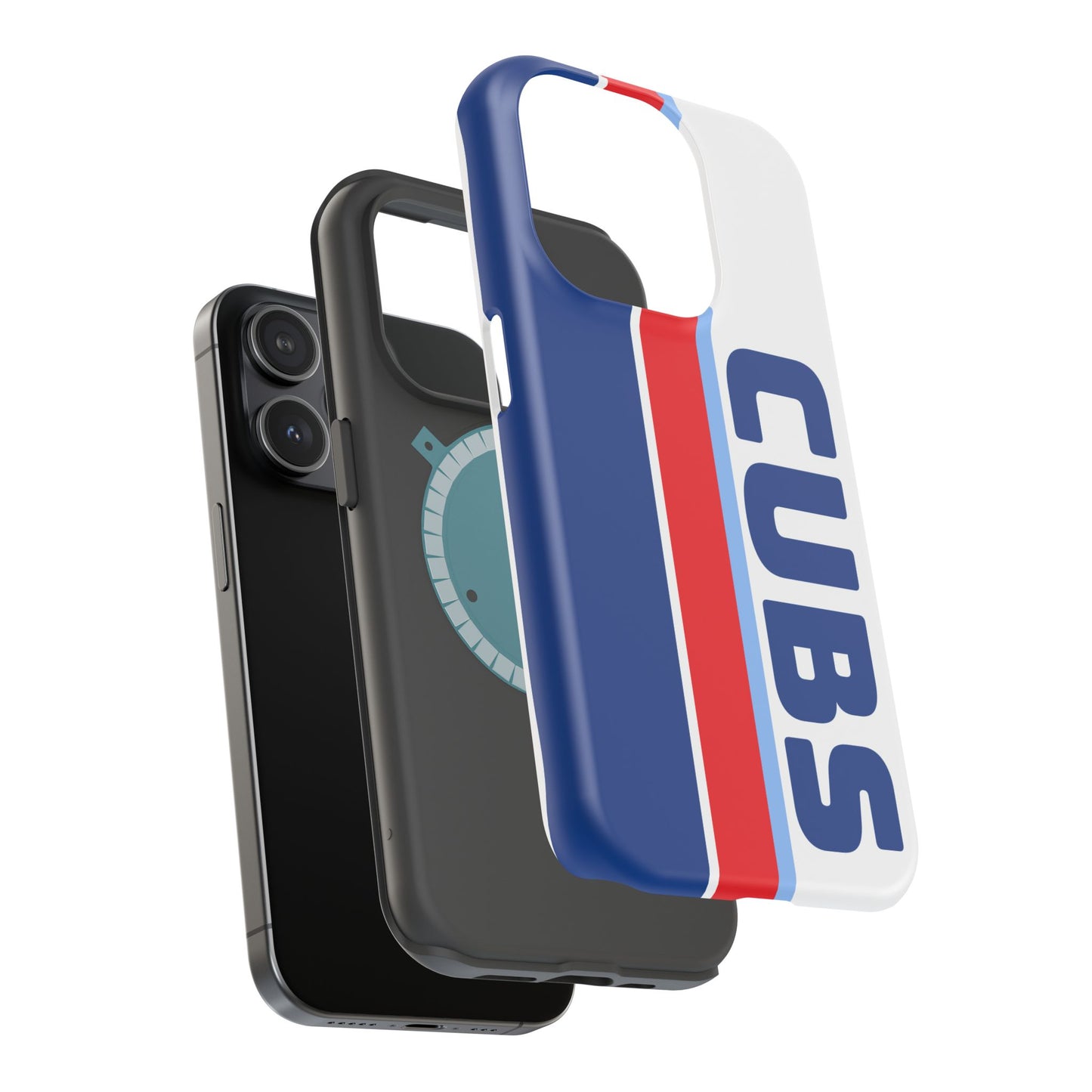 Cubs Phone Case, Magnetic Phone Case, Retro Phone Case, Baseball Case for iPhone or Samsung