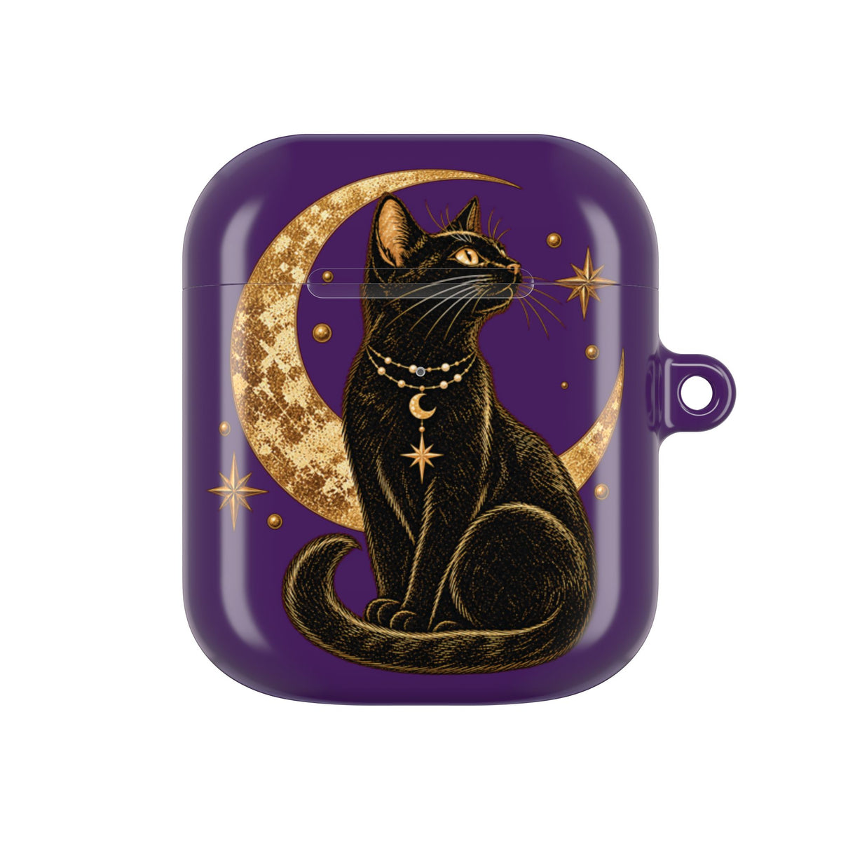 Black Cat AirPod Case | Witchy Case for AirPods