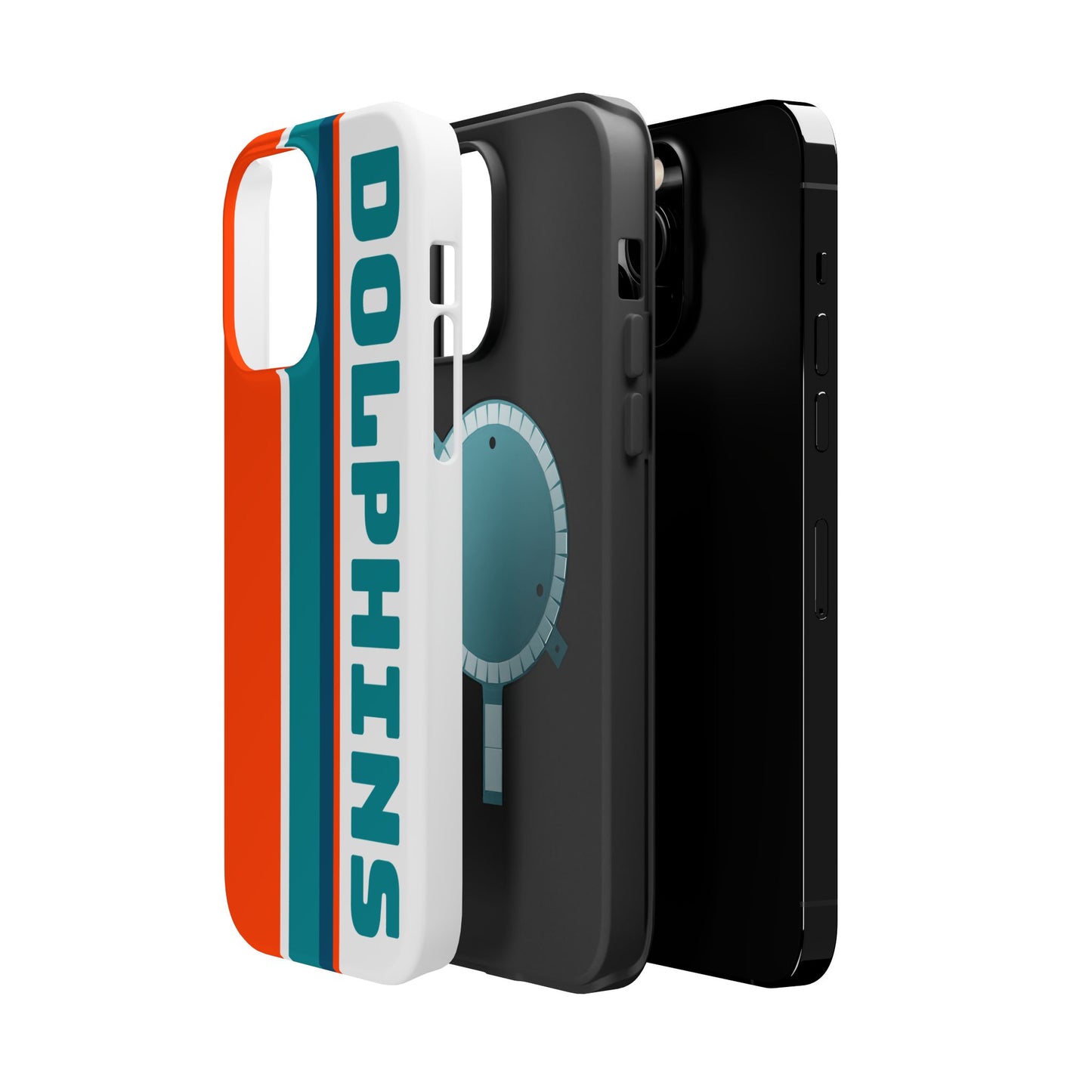 Dolphins Phone Case, Magnetic Phone Case, Retro Phone Case, Matte/Glossy Phone Case