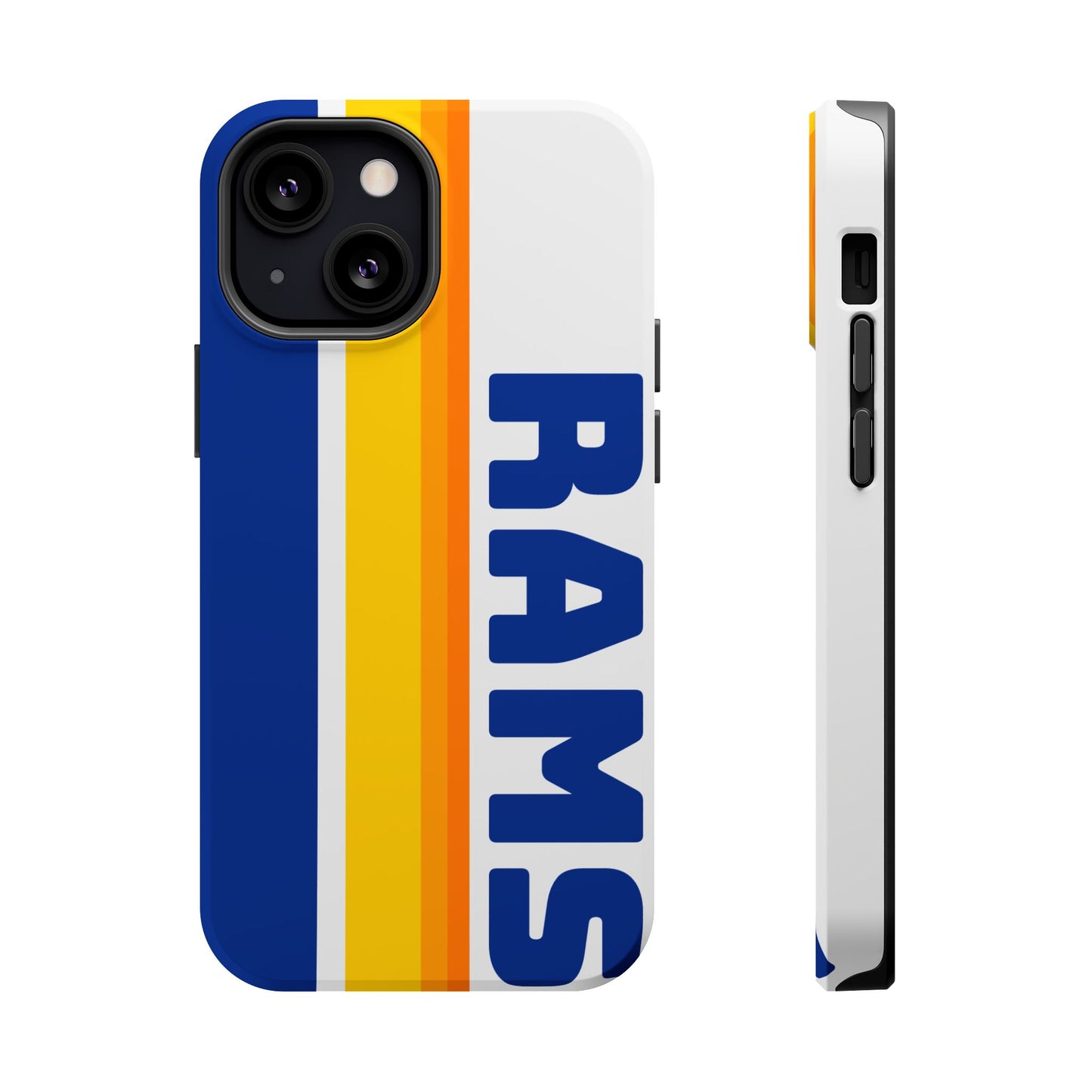 Rams Phone Case, Magnetic Phone Case, Retro Phone Case, Football Case for iPhone or Samsung