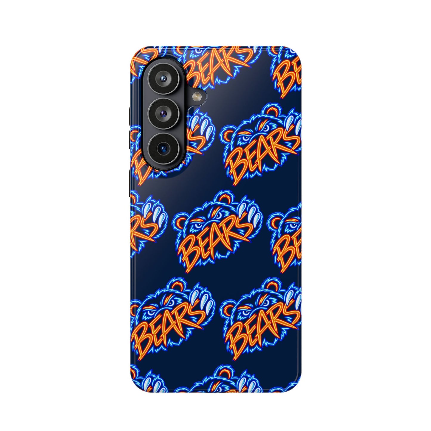 Neon Bears Phone Case, Magnetic Phone Case, Retro Phone Case, Matte/Glossy Phone Case, Football Gifts