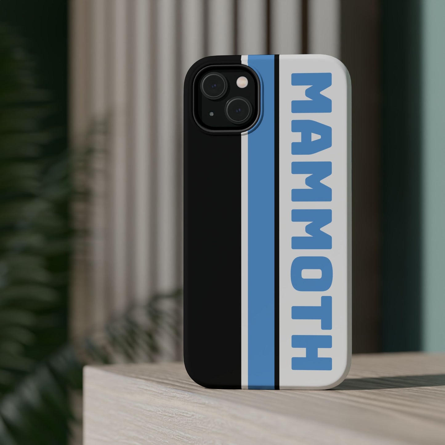 Mammoth Phone Case, Magnetic Phone Case, Retro Phone Case, Hockey Gifts