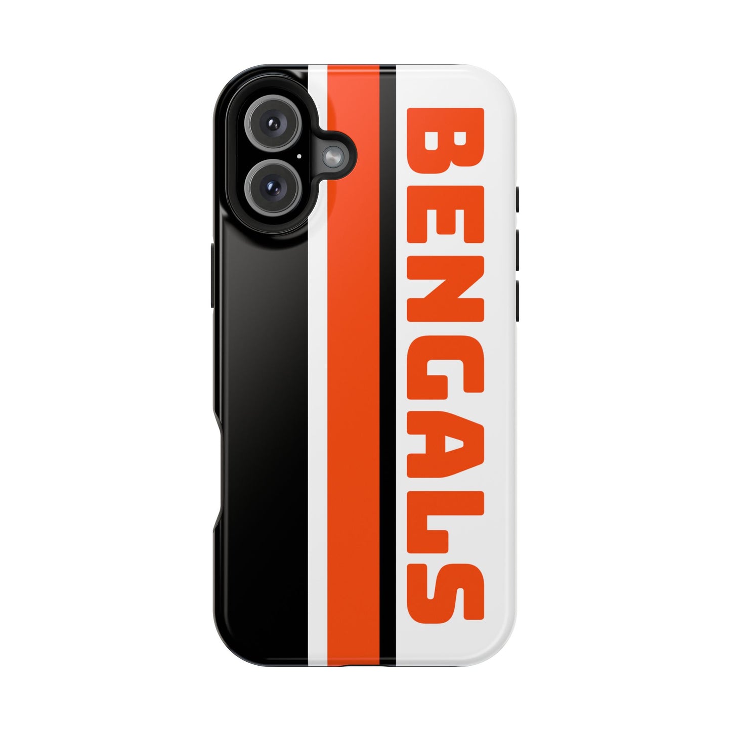 Bengals Phone Case, Magnetic Phone Case, Retro Phone Case, Baseball Case for iPhone or Samsung, Football Gifts