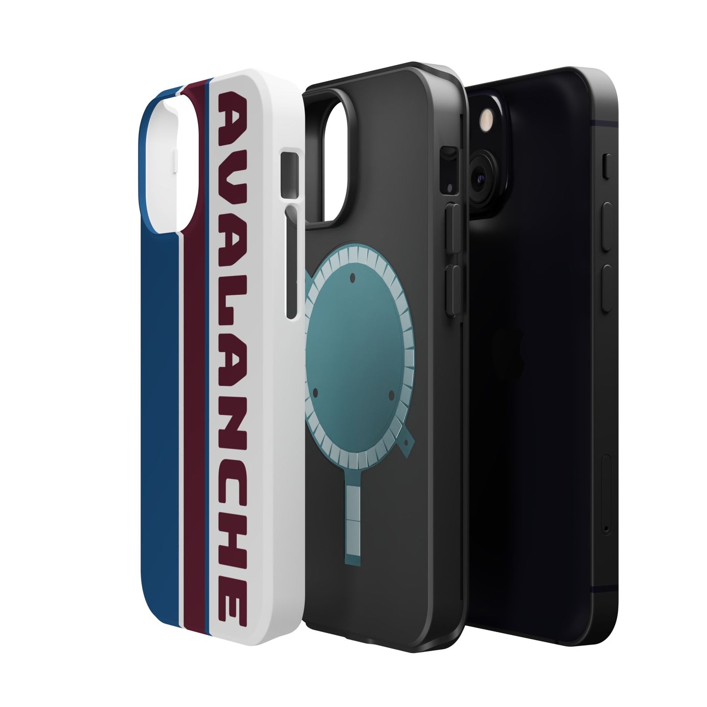 Avalanche Phone Case, Magnetic Phone Case, Retro Phone Case, Matte/Glossy Phone Case, Hockey Gifts