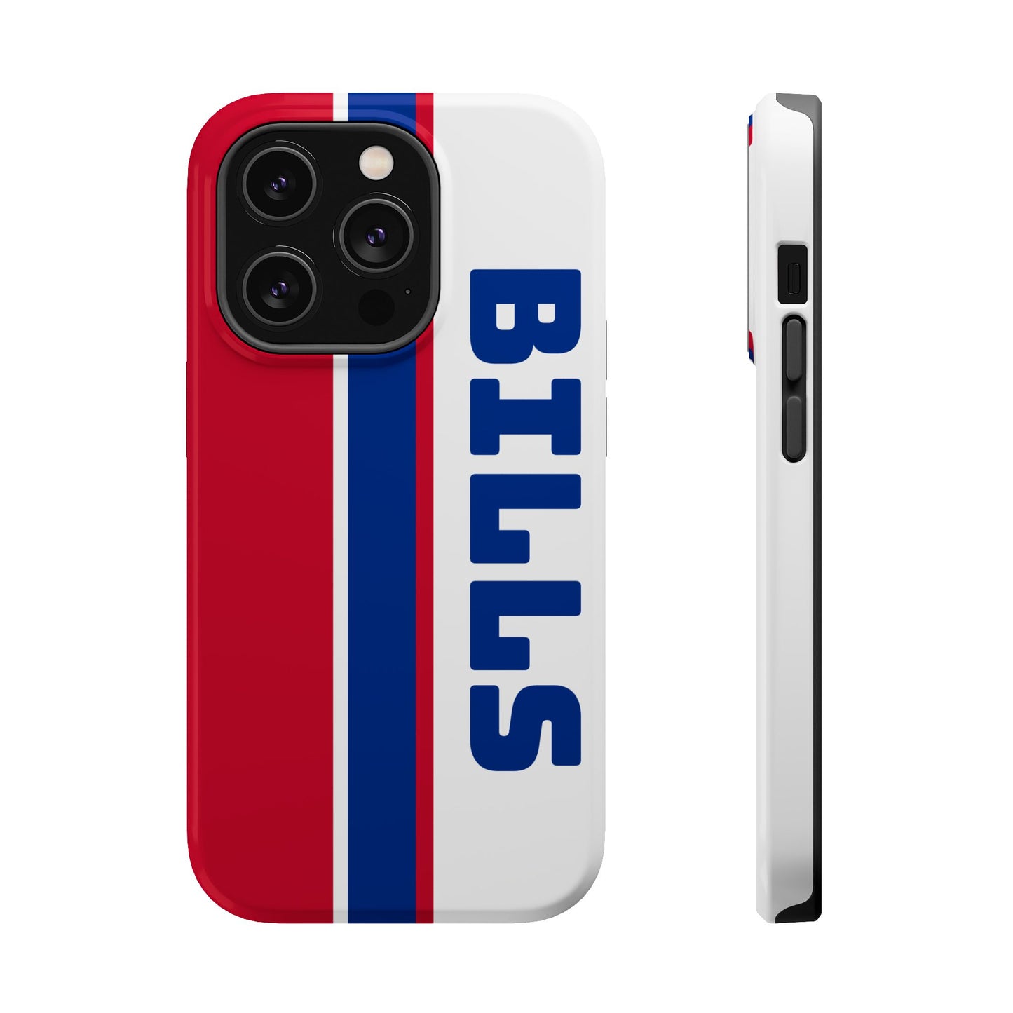 Bills Phone Case, Magnetic Phone Case, Retro Phone Case, Matte/Glossy Phone Case, Football Gifts