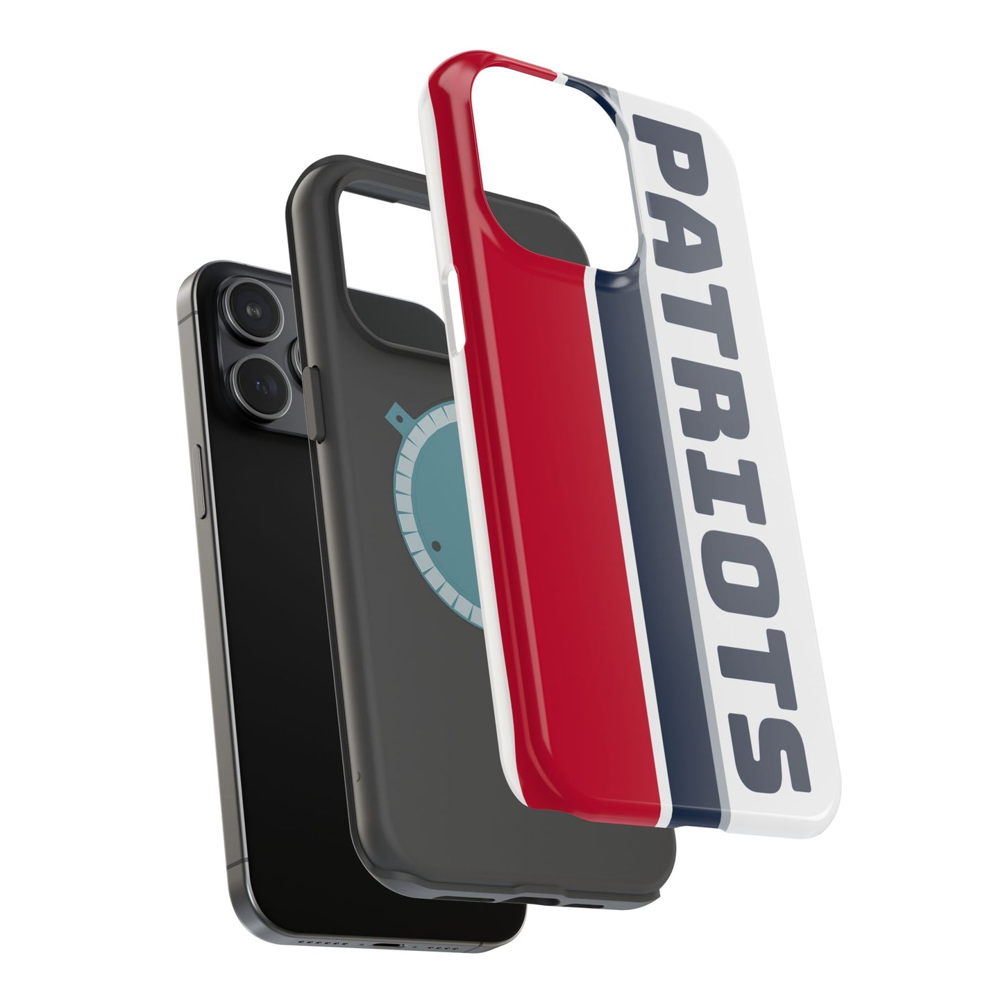 Patriots Phone Case, Magnetic Phone Case, Retro Phone Case, Matte/Glossy Phone Case, Football Gifts
