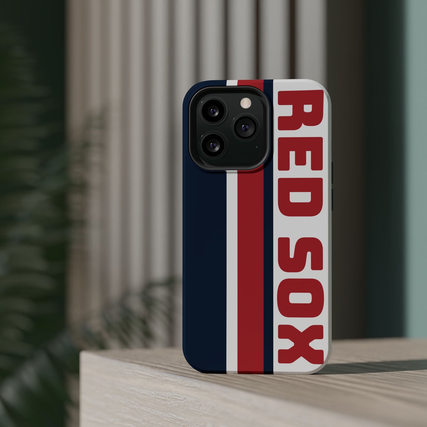 Red Sox Phone Case, Magnetic Phone Case, Retro Phone Case, Baseball Case for iPhone or Samsung