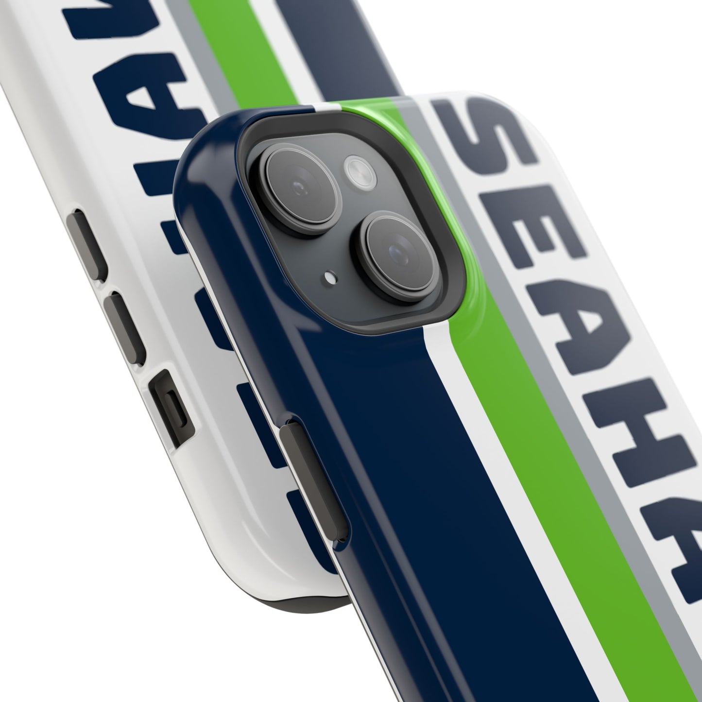 Seahawks Phone Case, Magnetic Phone Case, Retro Phone Case, Football Case for iPhone or Samsung