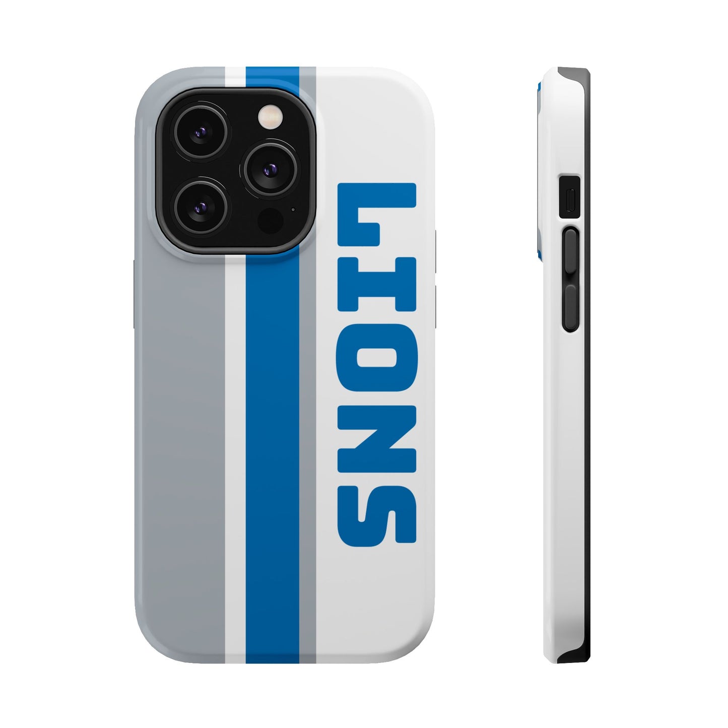 Lions Phone Case, Magnetic Phone Case, Retro Phone Case, Football Gifts