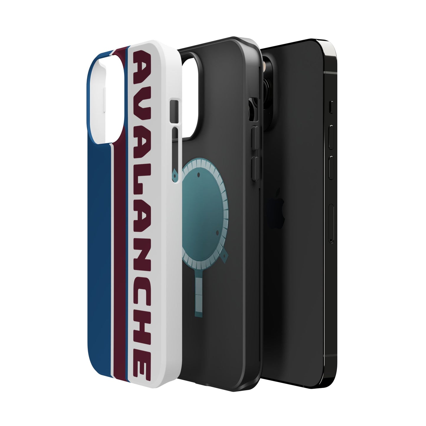 Avalanche Phone Case, Magnetic Phone Case, Retro Phone Case, Matte/Glossy Phone Case, Hockey Gifts