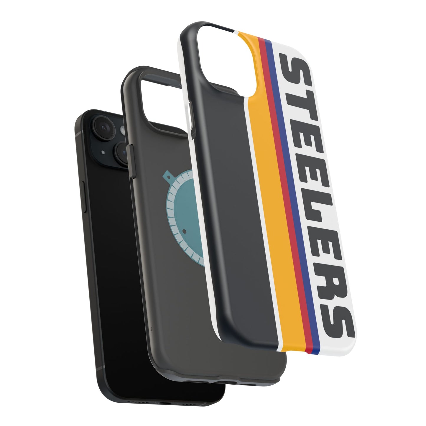 Steelers Phone Case, Magnetic Phone Case, Retro Phone Case, Football Gifts