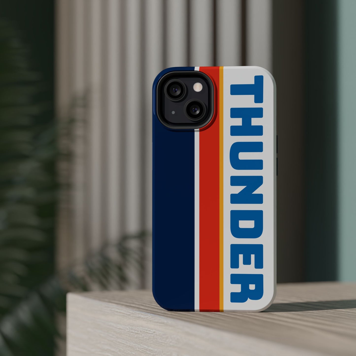 Thunder Phone Case, Magnetic Phone Case, Retro Phone Case, Basketball Gifts