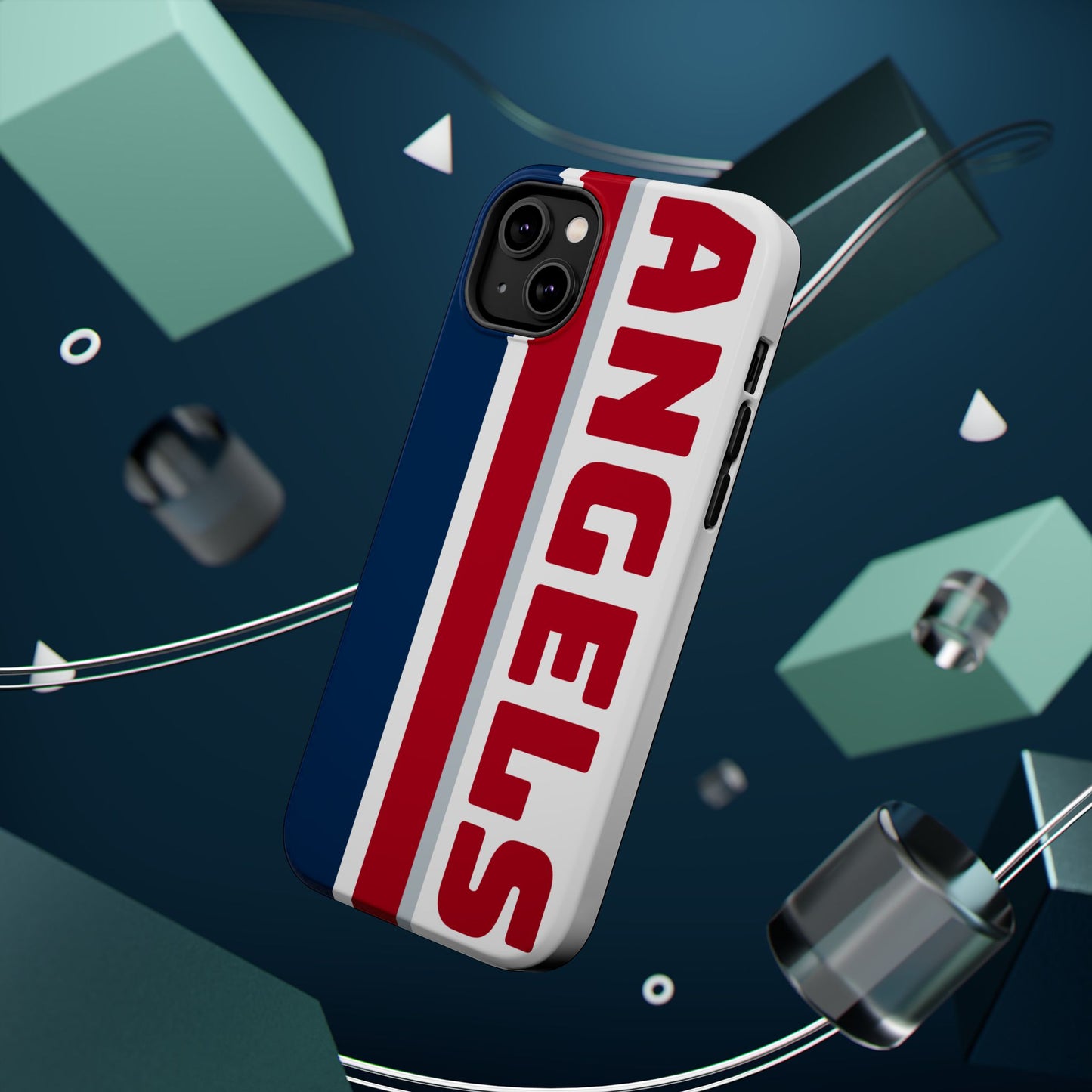 Angels Baseball Phone Case, Retro Phone Case, Case for iPhone, Case for Samsung