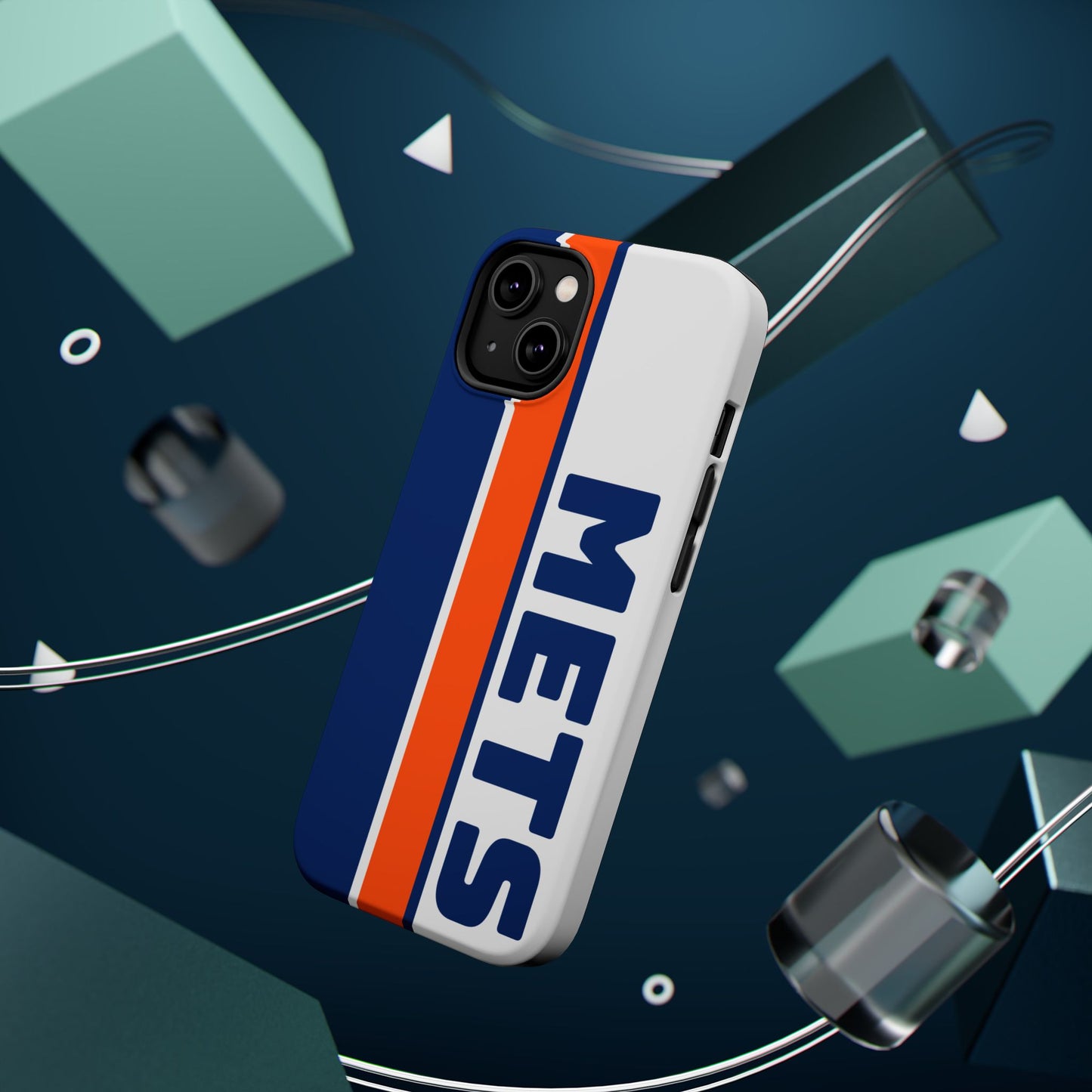 Mets Phone Case, Magnetic Phone Case, Retro Phone Case, Baseball Case for iPhone or Samsung