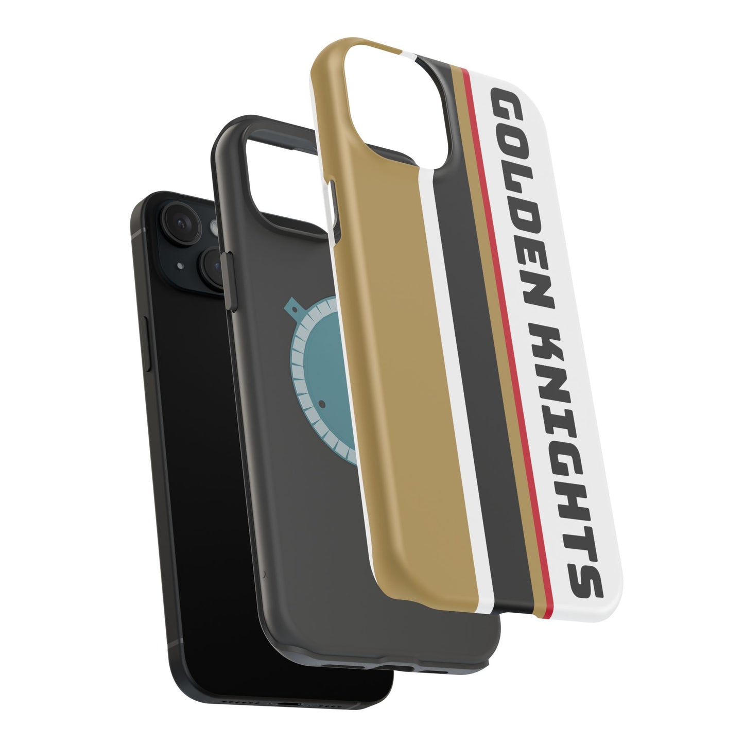 Golden Knights Phone Case, Magnetic Phone Case, Retro Phone Case, Hockey Gifts